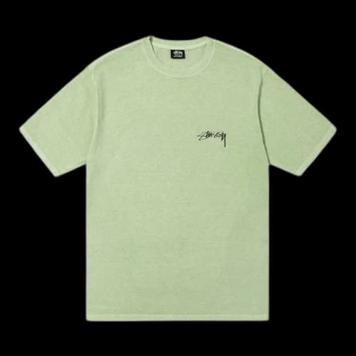 Stussy 100% Pigment Dyed Tee 'Sage'