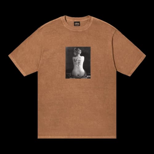 Stussy Le Violon Pigment Dyed Tee 'Almond'
