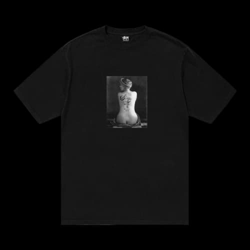 Stussy Le Violon Pigment Dyed Tee 'Black'