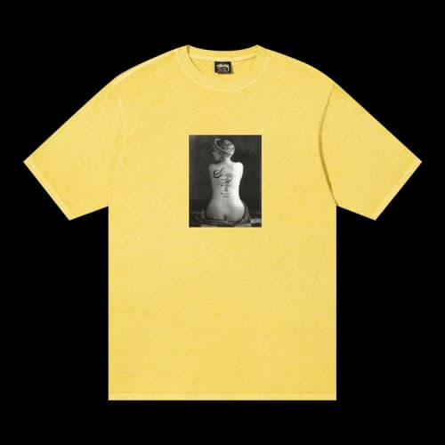 Stussy Le Violon Pigment Dyed Tee 'Butter'