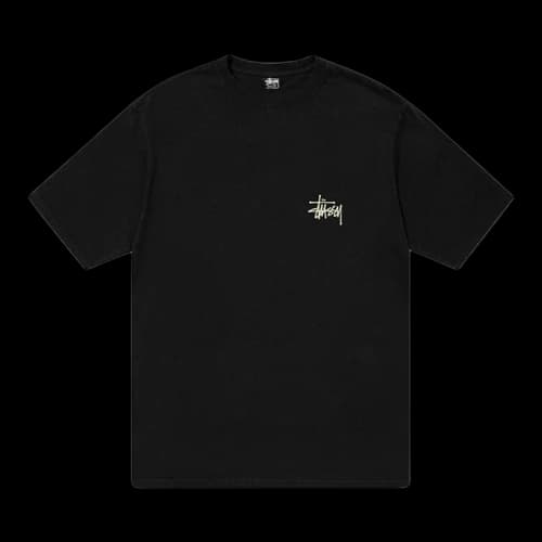 Stussy Solo S Pigment Dyed Tee 'Black'