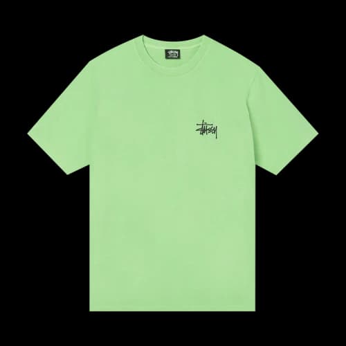 Stussy Basic Pigment Dyed Tee 'Green'