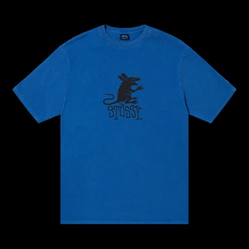 Stussy Rat Pigment Dyed Tee 'Blue'