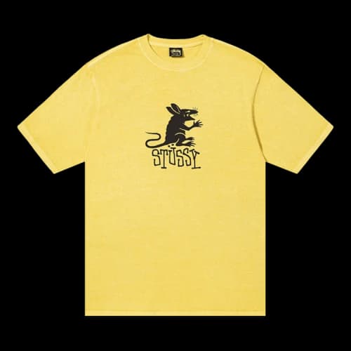Stussy Rat Pigment Dyed Tee 'Butter'
