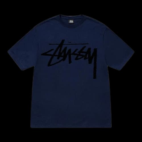Stussy Big Stock Tee 'Navy'