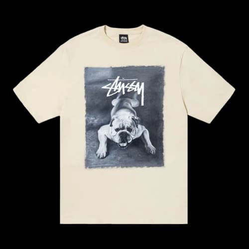Stussy Bulldog Tee 'Putty'