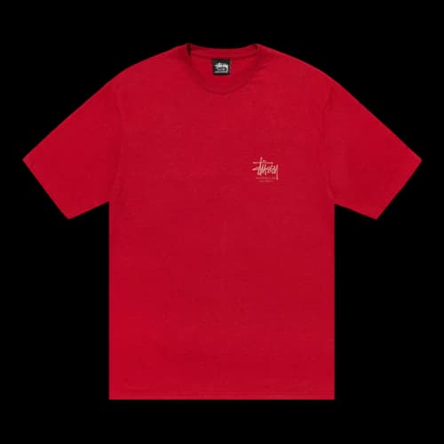 Stussy Dragon Tee 'Dark Red'