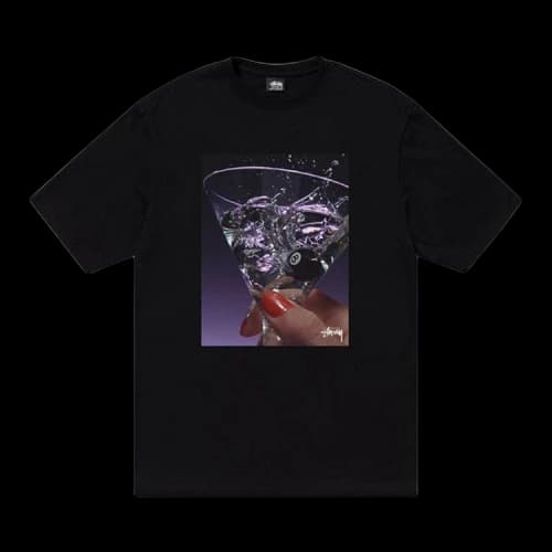 Stussy Martini Tee 'Black'