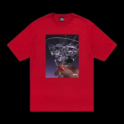 Stussy Martini Tee 'Red'