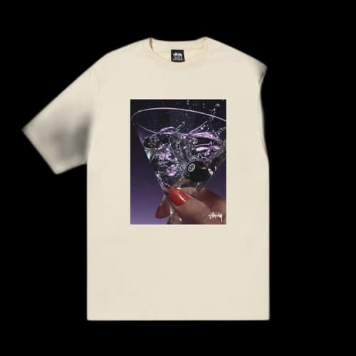 Stussy Martini Tee 'Putty'