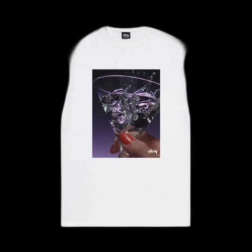 Stussy Martini Tee 'White'