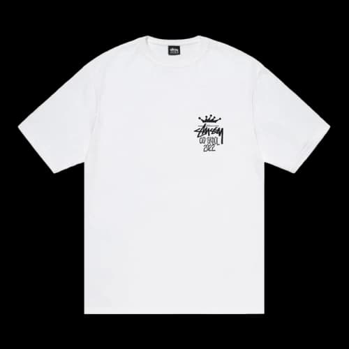 Stussy Old Skool 22 Tee 'White'