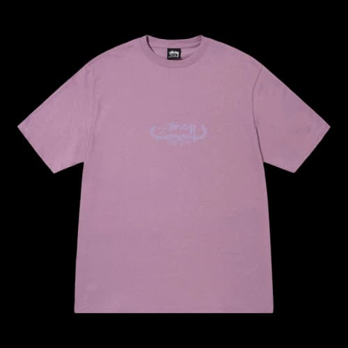 Stussy Wreath Tee 'Orchid'