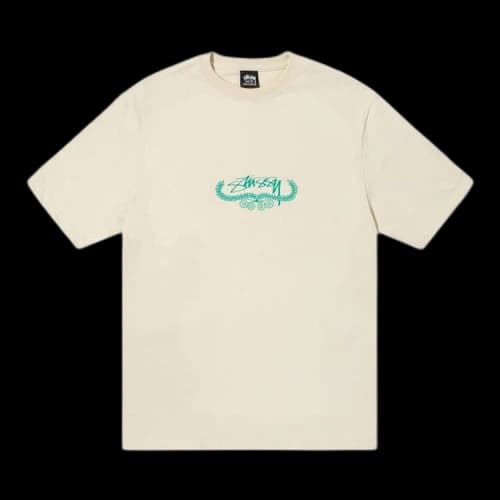 Stussy Wreath Tee 'Putty'