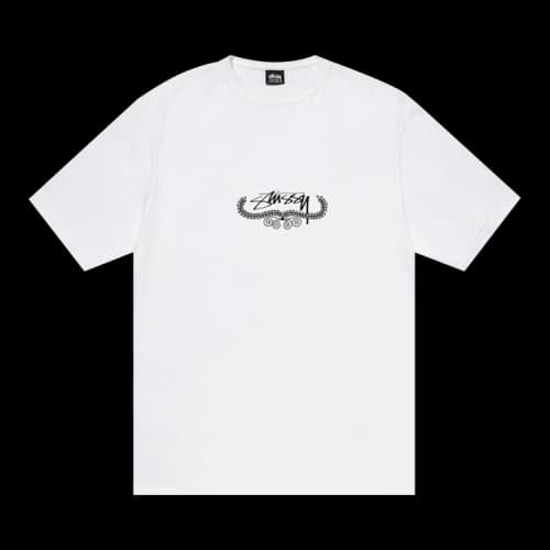 Stussy Wreath Tee 'White'