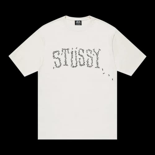 Stussy Ants Pigment Dyed Tee 'Natural'