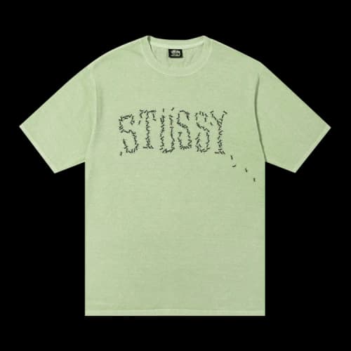 Stussy Ants Pigment Dyed Tee 'Sage'