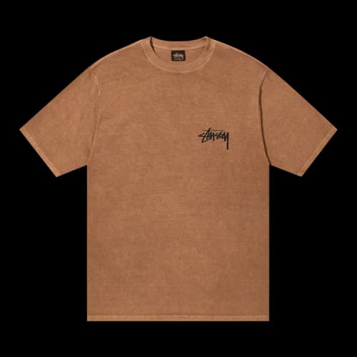 Stussy Club Crown Pigment Dyed Tee 'Almond'
