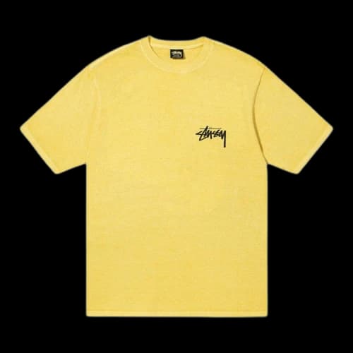 Stussy Club Crown Pigment Dyed Tee 'Butter'