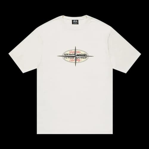 Stussy Points Pigment Dyed Tee 'Natural'