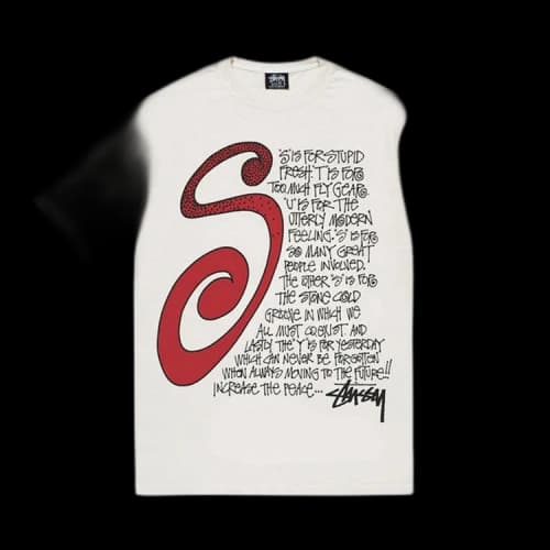 Stussy S Talk Pigment Dyed Tee 'Natural'