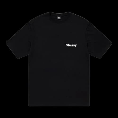 Stussy Rabbit Hole Tee 'Black'