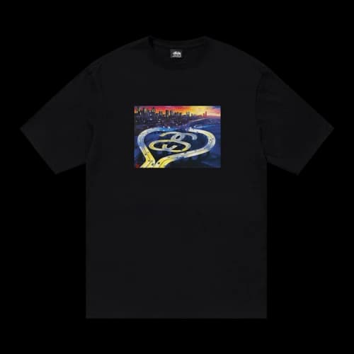 Stussy SS Highway Tee Black