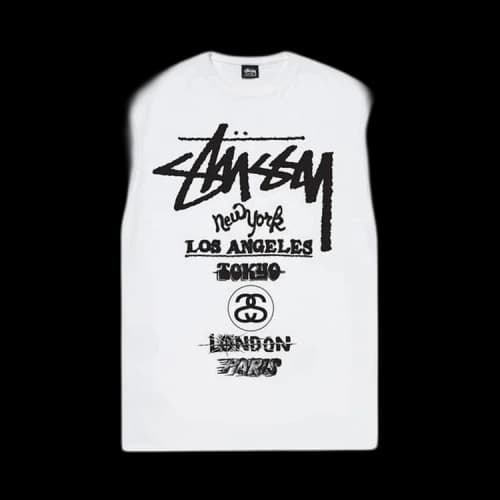 Stussy Tour Tee White