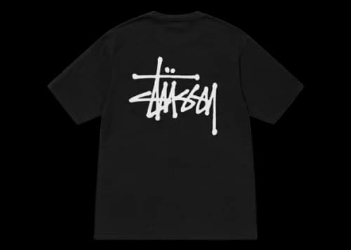 Stussy Basic Pigment Dyed T-Shirt Black