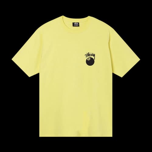 Stussy Billiards Tee 'Yellow'