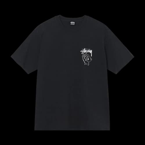 Stussy Shuffle Pigment Dyed Tee 'Black'