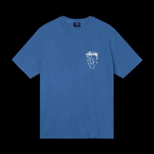 Stussy Shuffle Pigment Dyed Tee 'Blue'