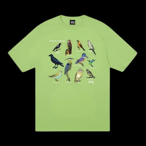 Stussy California Birds Tee 'Tea'
