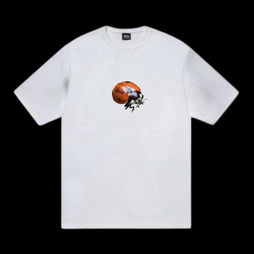 Stussy Ladybug Tee 'White'