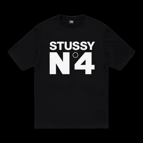 Stussy No.4 Tee Black