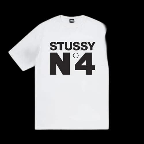 Stussy No.4 Tee White