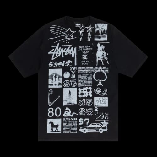 Stussy Sara Tee Black