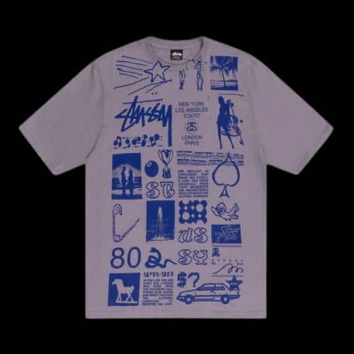 Stussy Sara Tee Mauve