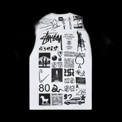 Stussy Sara Tee White