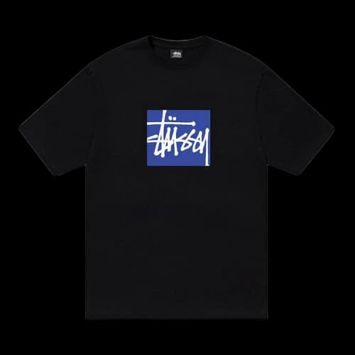Stussy Stock Box Tee 'Black'