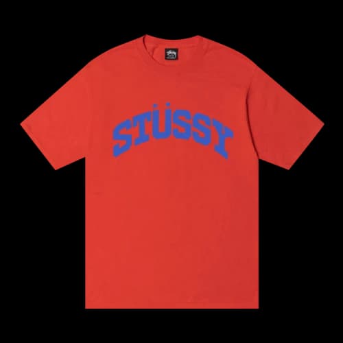 Stussy Block Sport Pigment Dyed Tee 'Tomato'