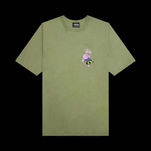 Stussy Dollie Pigment Dyed Tee 'Artichoke'