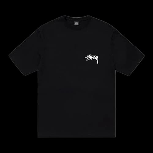 Stussy Plush Tee Black