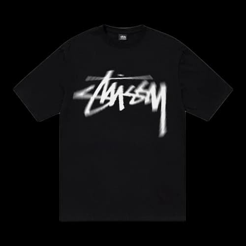 Stussy Dizzy Stock Tee 'Black'