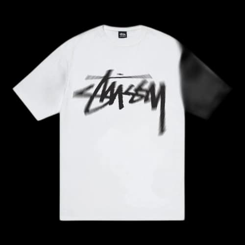 Stussy Dizzy Stock Tee 'White'