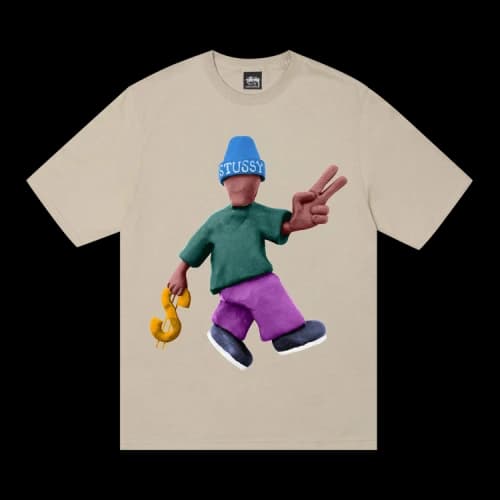 Stussy Peace & Prosperity Tee 'Khaki'