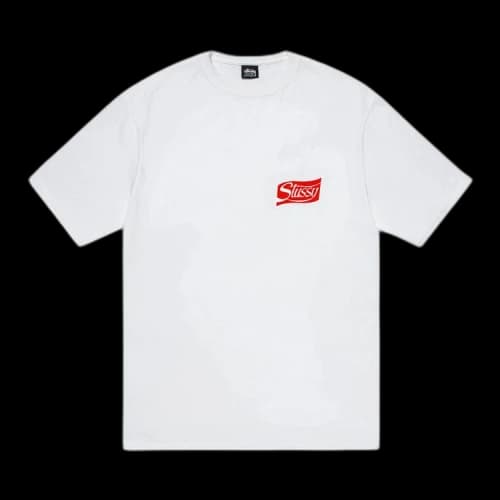 Stussy Soda Can Tee White