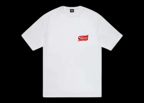 Stussy Soda Can Tee White