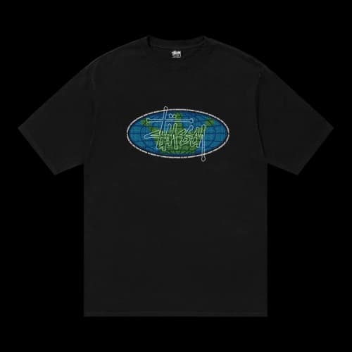 Stussy King Of The World Pigment Dyed 'Black'