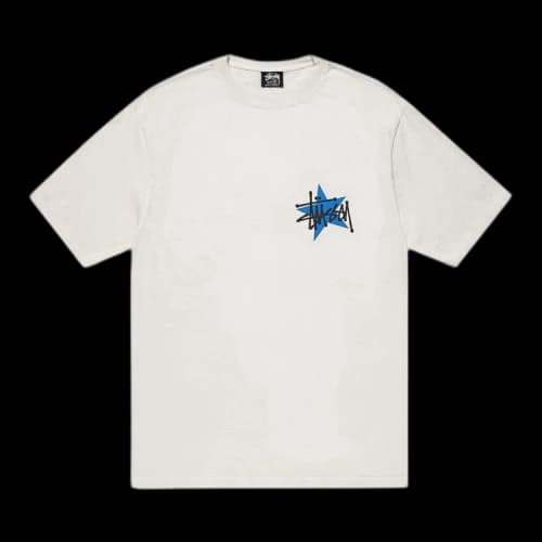 Stussy Star Tee Pigment Dyed 'Natural'